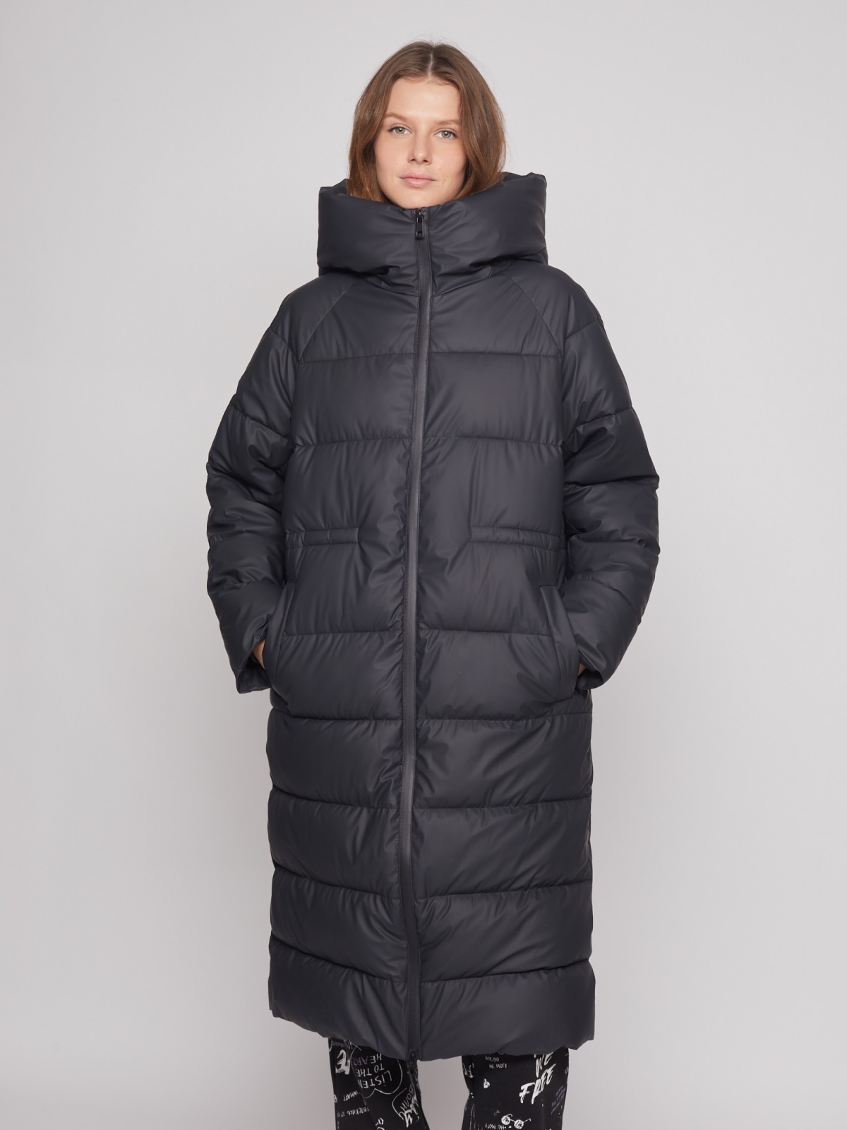 Пальто женское Zolla 02234522J144 черное XS