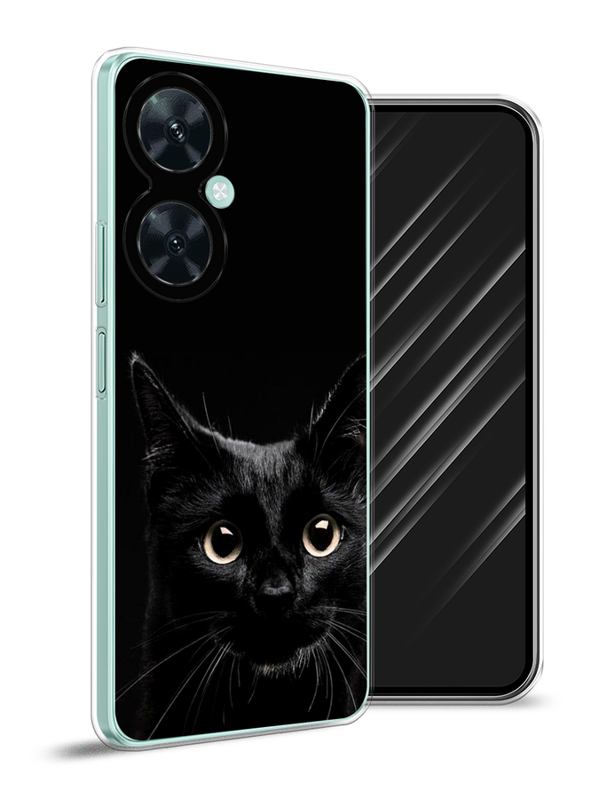 

Чехол Awog на Huawei Nova 11i "Добрый кот", Черный, 6121750-1
