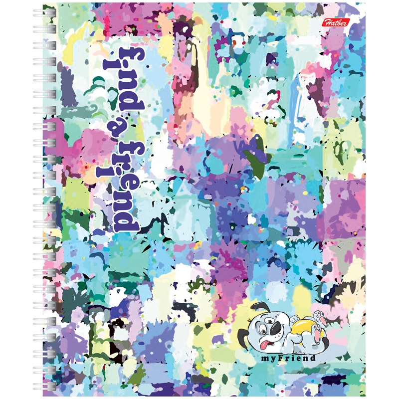 

Тетрадь общая в клетку Hatber Find a frend 96Тт5В1гр_18884, 96 л., 1 шт., 96Тт5В1гр_18884