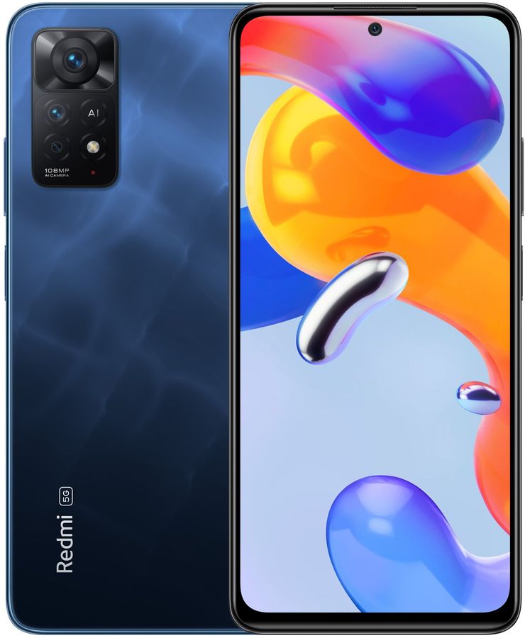 

Смартфон Xiaomi Redmi Note 11 Pro 5G 8/128GB Атлантический синий