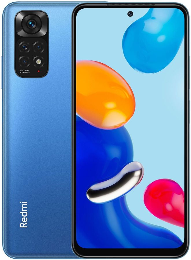 

Смартфон Xiaomi Redmi Note 11 4/128GB (NFC) Синие сумерки RU