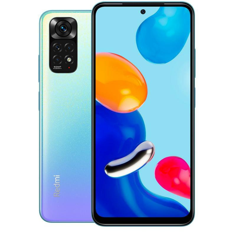 

Смартфон Xiaomi Redmi Note 11 4/128GB (NFC) Звездный синий RU