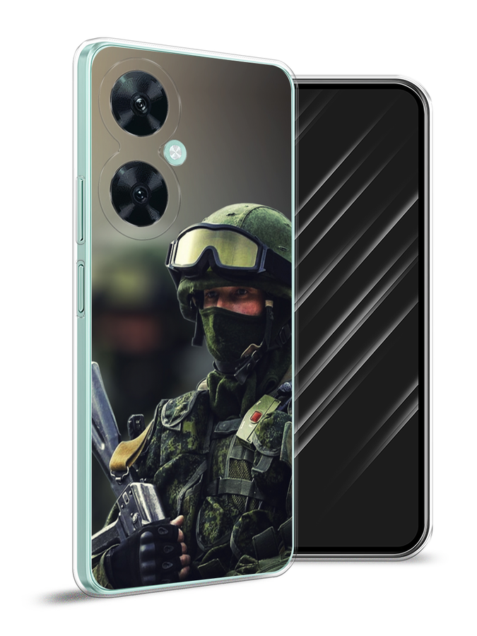 

Чехол Awog на Huawei Nova 11i "Солдат", Зеленый;серый, 6121750-5