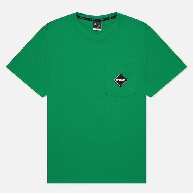 

Мужская футболка F.C. Real Bristol Emblem Pocket зелёный, Размер M, Emblem Pocket