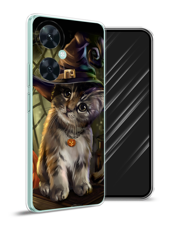 

Чехол Awog на Huawei Nova 11i "Кот на Хэллоуин", Зеленый;серый, 6121750-2