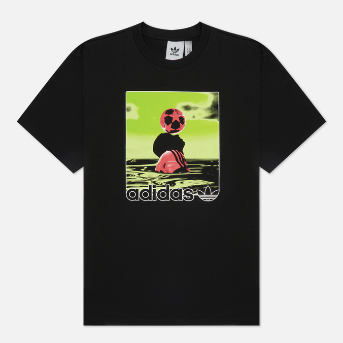 

Мужская футболка adidas Originals Football Photo чёрный, Размер XL, Football Photo