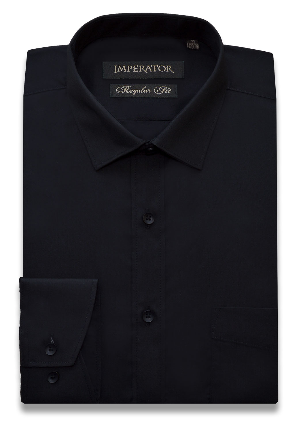 Рубашка мужская Imperator DF420 черная 41/178-186