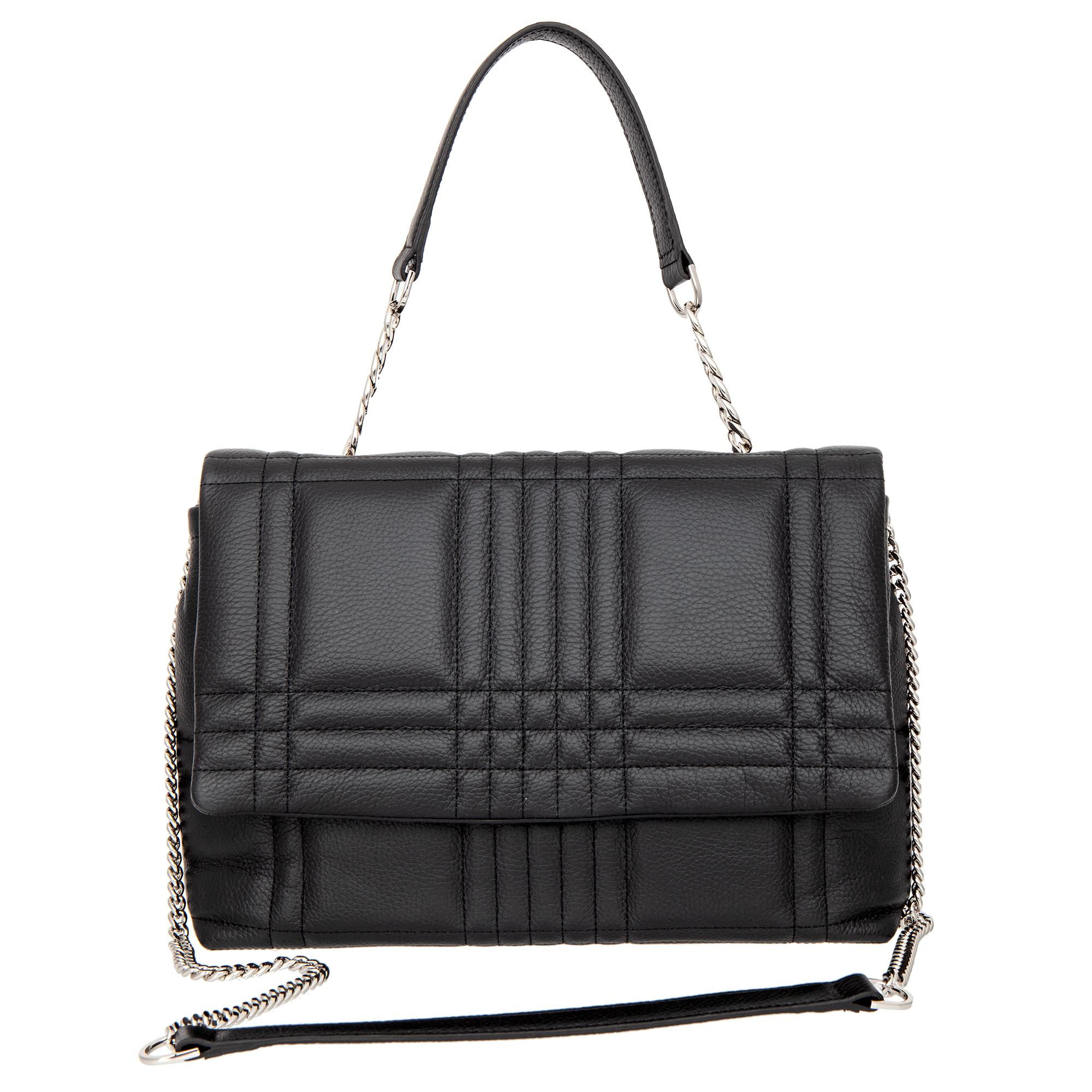 

Сумка женская Sergio Belotti 60627, black, Черный, 60627