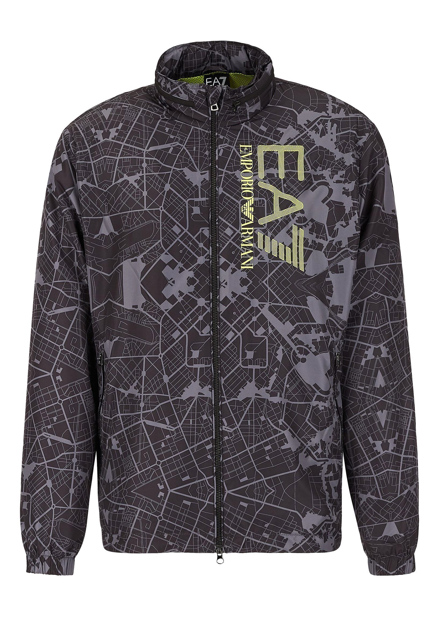 

Ветровка мужская EA7 131074 черная 2XL, 131074