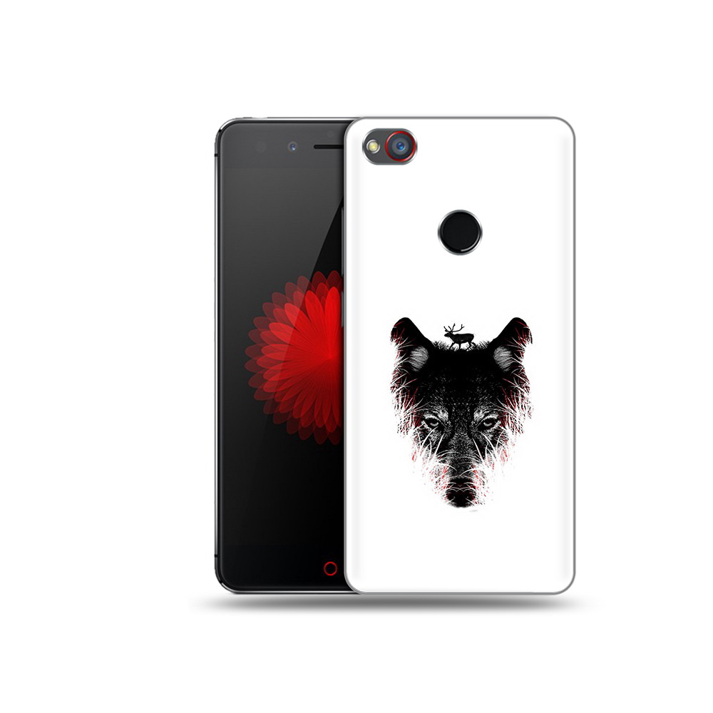 

Чехол MyPads Tocco для ZTE Nubia Z11 волк в траве (PT48017.468.267), Прозрачный, Tocco