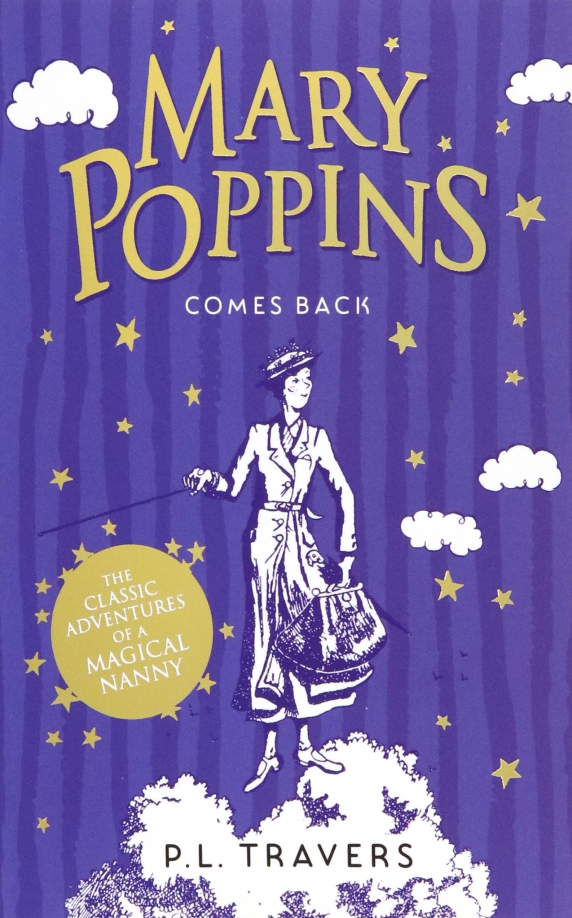 Mary back. Mary Poppins книга на английском. Mary Poppins comes back.