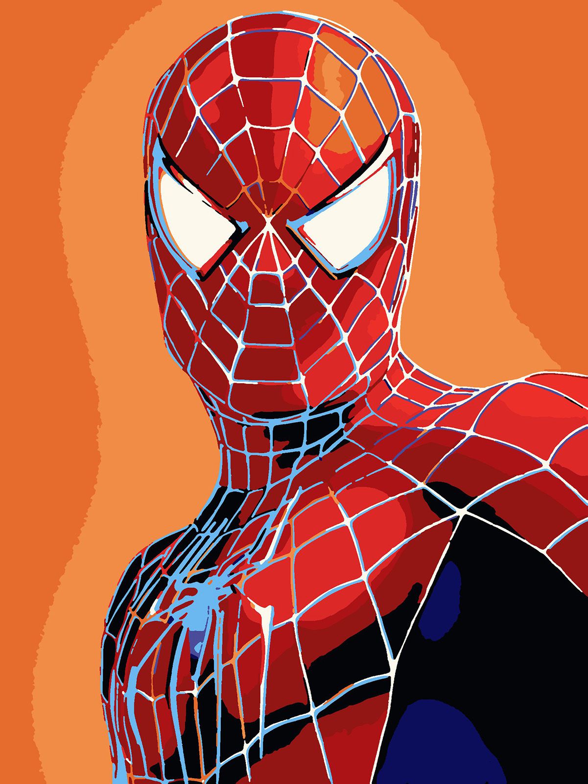 Картина по номерам Красиво Красим Spiderman, 50 х 80 см