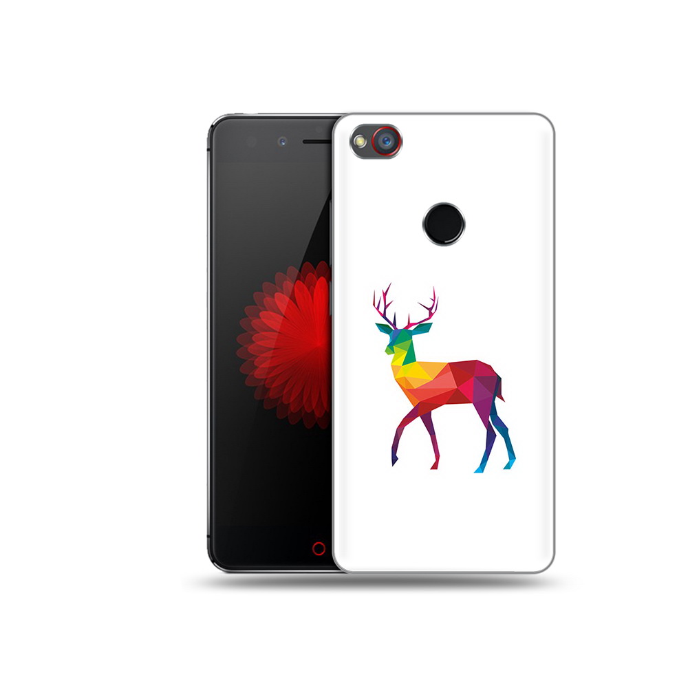 Чехол MyPads Tocco для ZTE Nubia Z11 геометрический олень (PT48017.468.286)