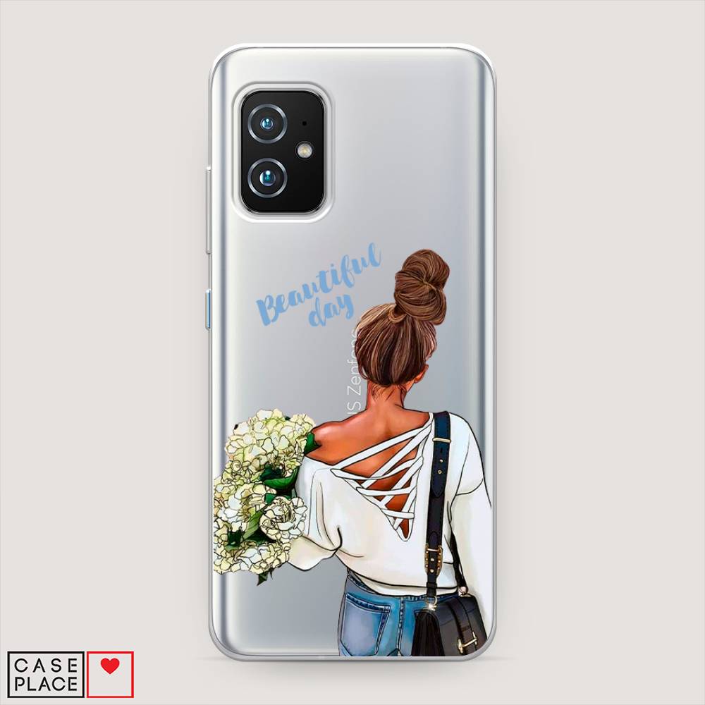 фото Чехол awog "beautiful day vector" для asus zenfone 8 mini