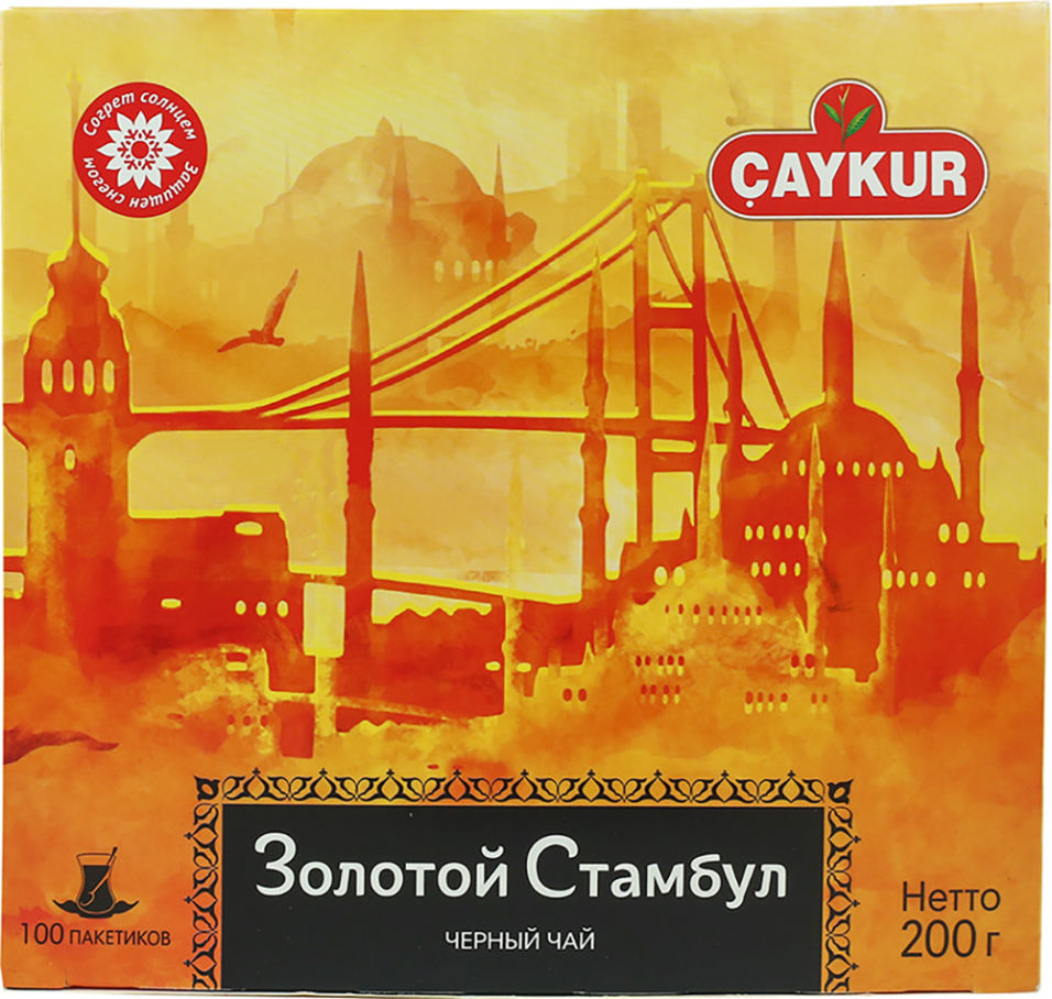 

Чай черный Golden Istanbul 100 пак