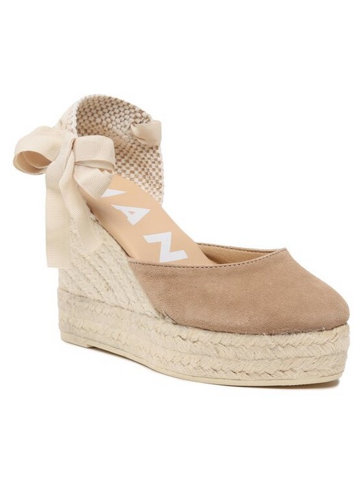 

Эспадрильи женские Manebi Wedge Espadrilles W 1.9 WV коричневые 38 EU, Коричневый, Wedge Espadrilles W 1.9 WV