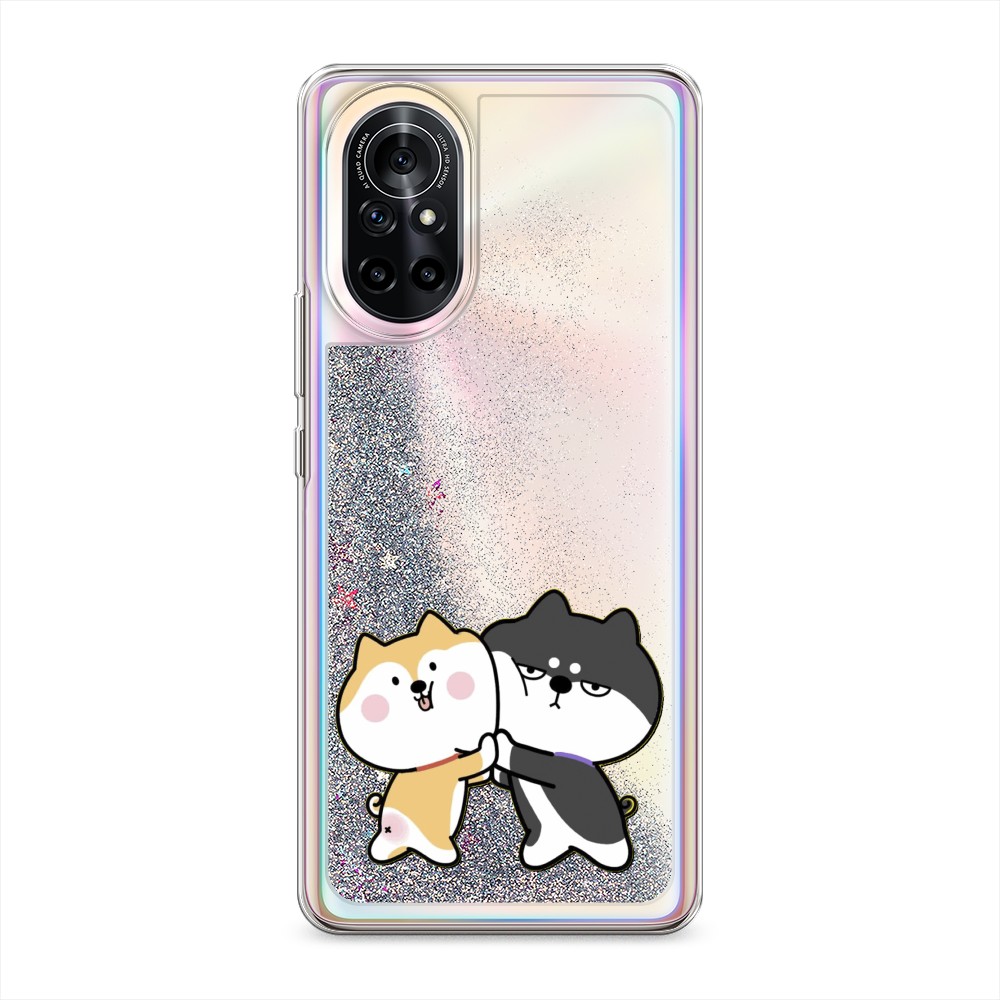 

Чехол Awog на Honor V40 Lite/Nova 8 "Обнимашки акита", Разноцветный, 6105791-1
