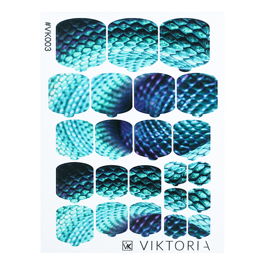 Плёнка для дизайна ногтей VIKTORIA №003