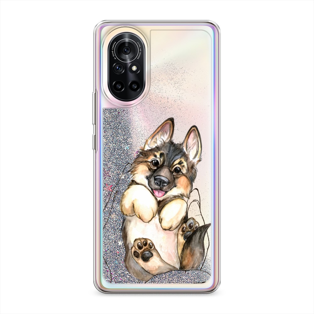 

Чехол Awog на Honor V40 Lite/Nova 8 "Овчарка в ладошках", Разноцветный, 6105791-1