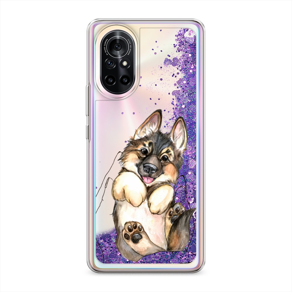 

Чехол Awog на Honor V40 Lite/Nova 8 "Овчарка в ладошках", Разноцветный, 6105792-1