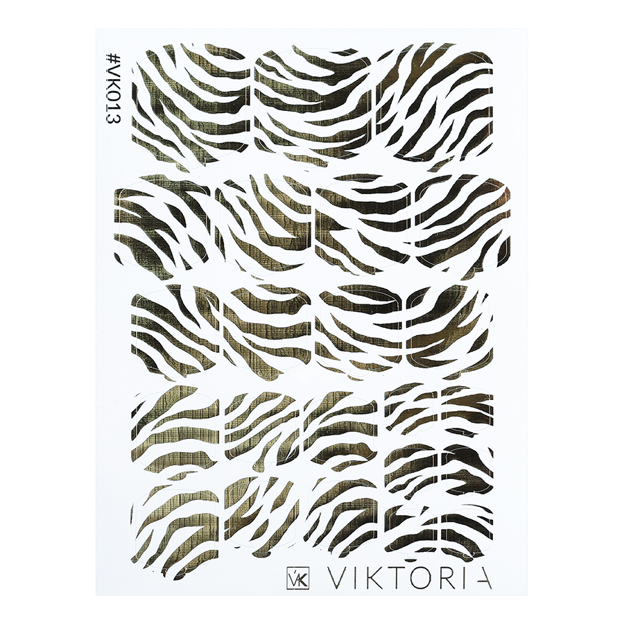 Плёнка для дизайна ногтей VIKTORIA №013 нетривиальные личности