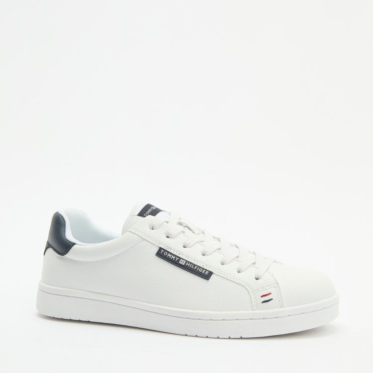 

Кеды мужские Tommy Hilfiger LANDIS белые 9 US, Белый, LANDIS