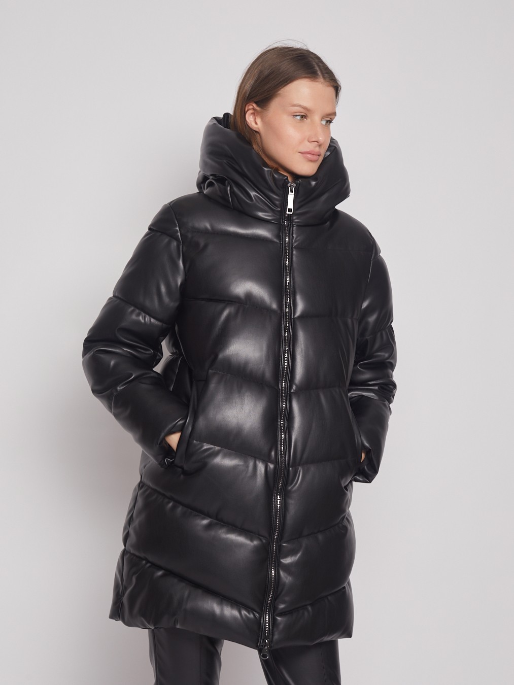 Пальто женское Zolla 022345250054 черное S