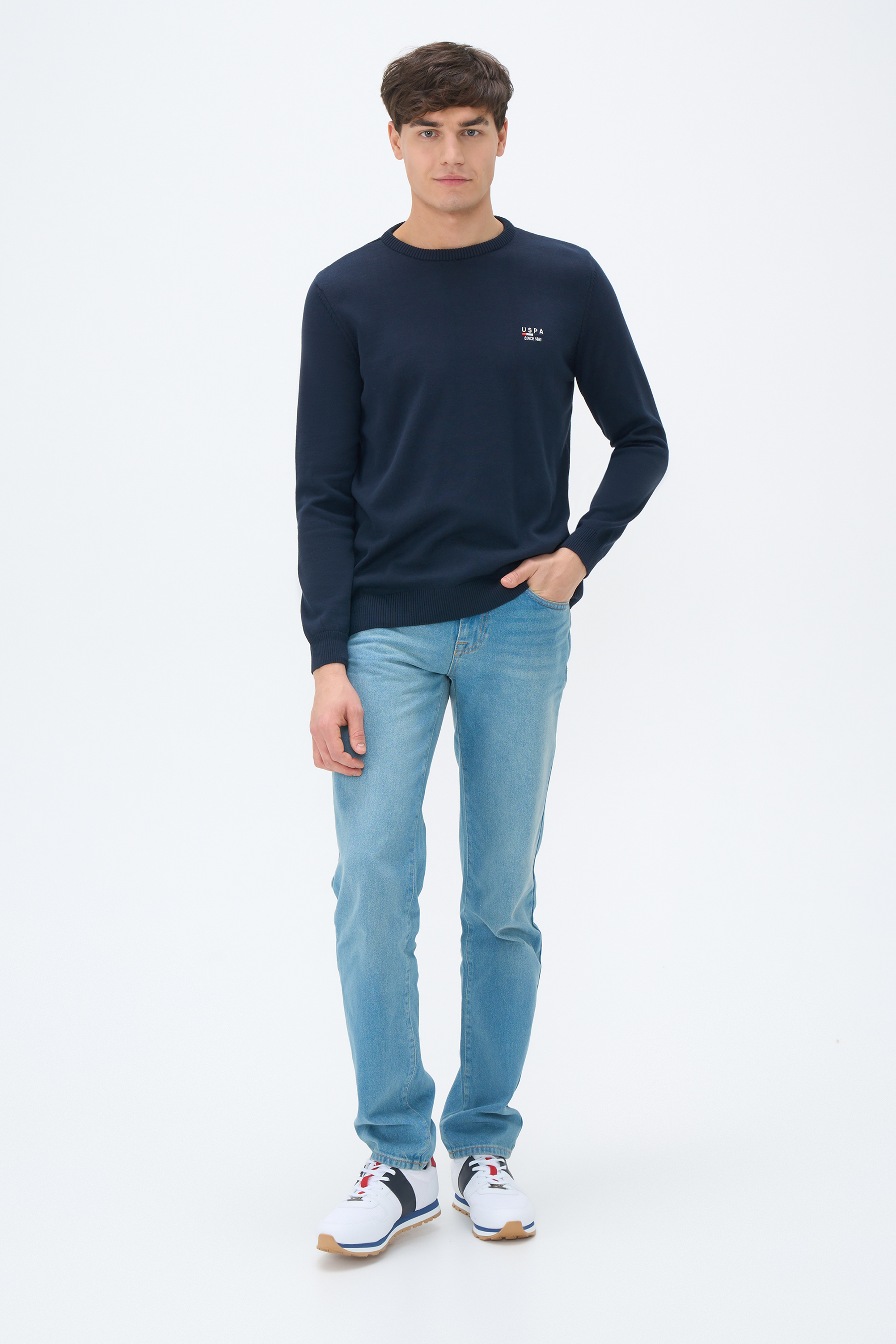 

Джемпер мужской U.S. POLO Assn. G081SZ0TK0ROYBA-R синий XS, G081SZ0TK0ROYBA-R