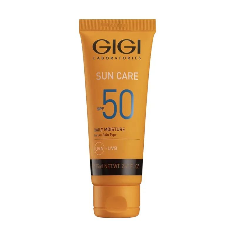 Крем GIGI SPF 50/SUN CARE увлажняющий, защитный, антивозрастной, 75 мл