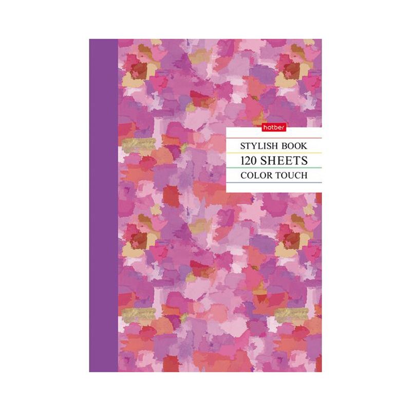 

Бизнес-блокнот А5 120л. Hatber Stylish book, глянцевая ламинация, с поролоном, 120ББп5В1_22007