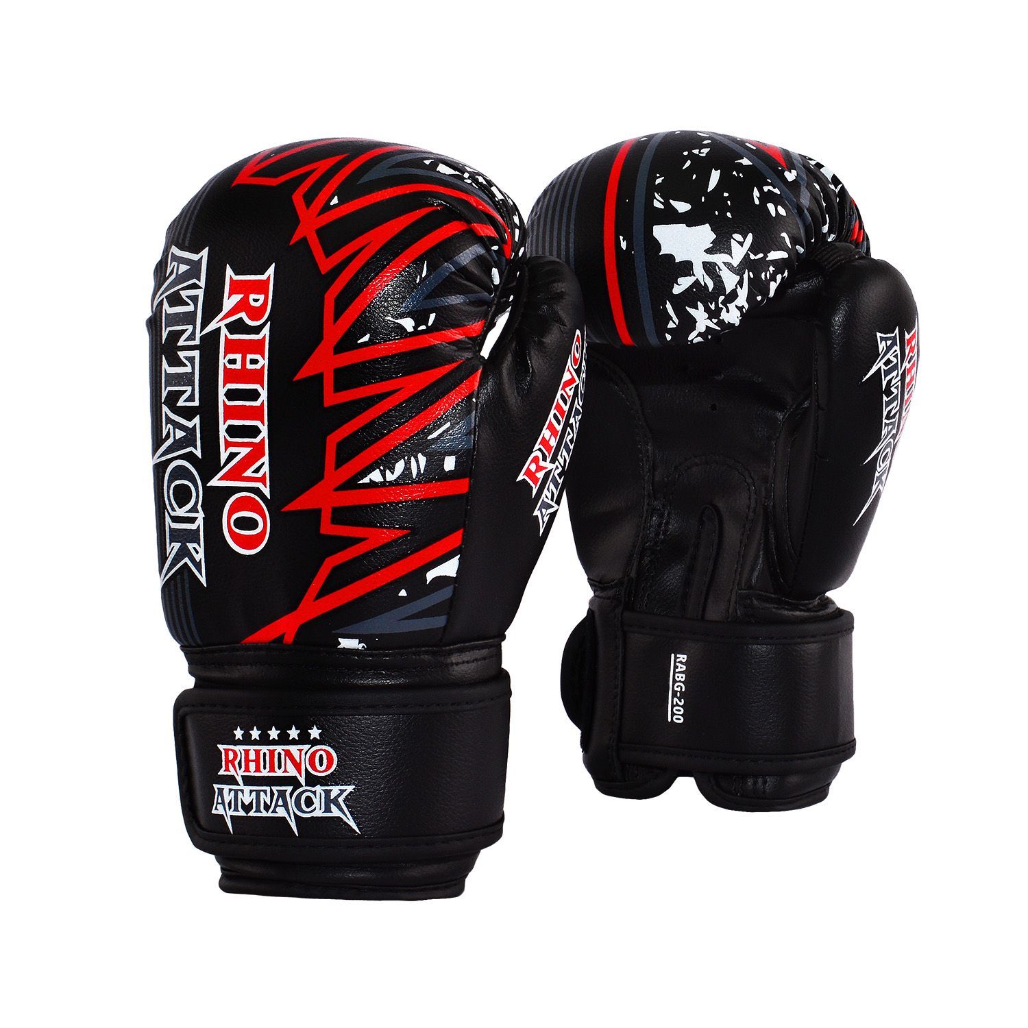 Боксерские перчатки RABG-200 Красные 2 oz