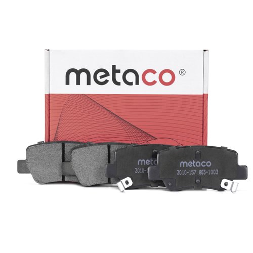 

Тормозные колодки METACO задние дисковые 3010157