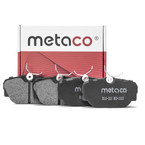 

Тормозные колодки METACO задние дисковые 3010201