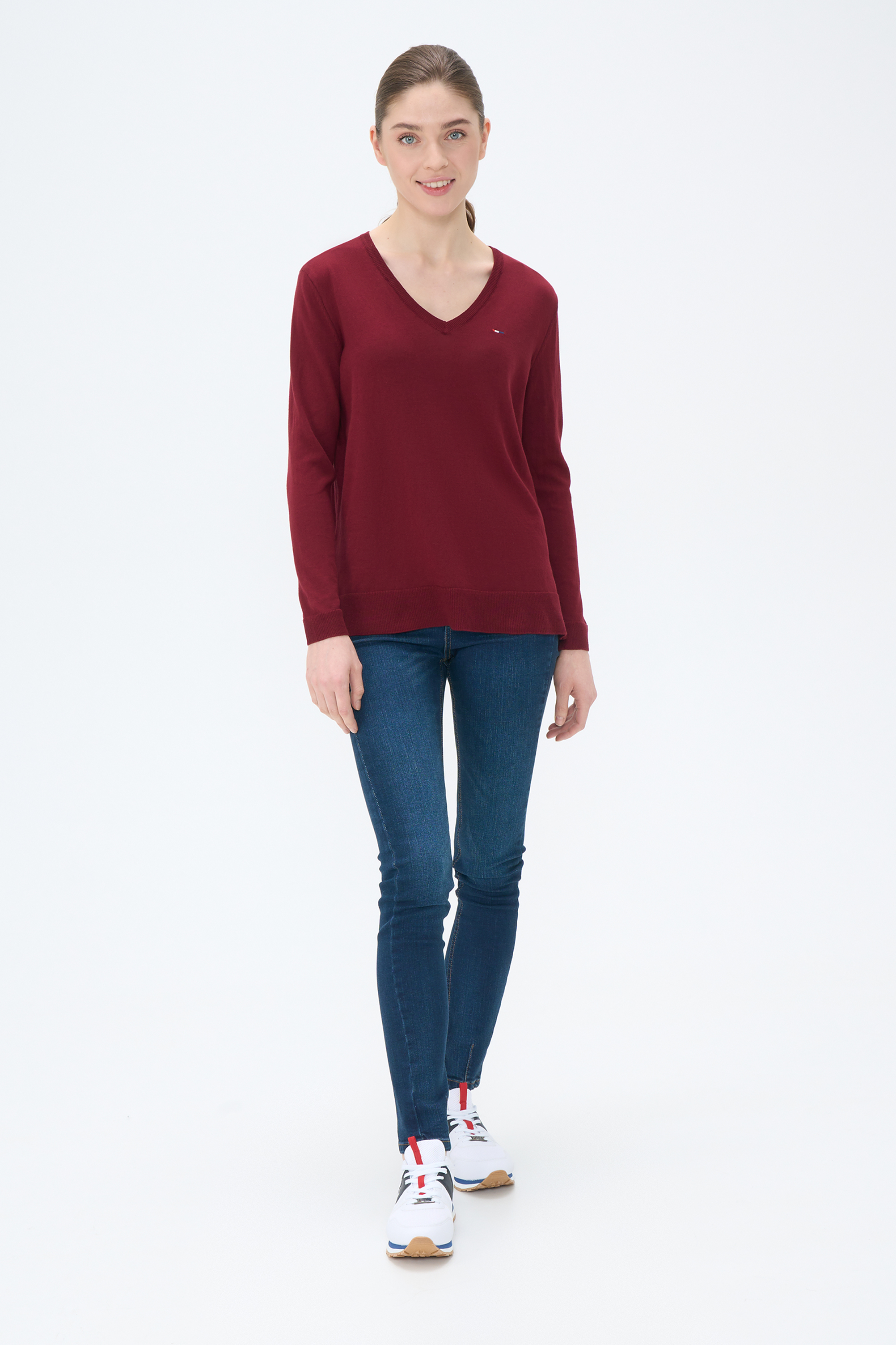 

Пуловер женский U.S. POLO Assn. G082SZ0TK0ORINAV-R бордовый L, G082SZ0TK0ORINAV-R