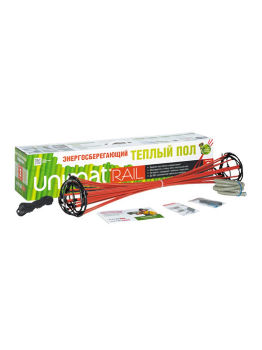 фото Теплый пол стержневой unimat rail, мощность комплекта 580 вт, 5 пог/м caleo