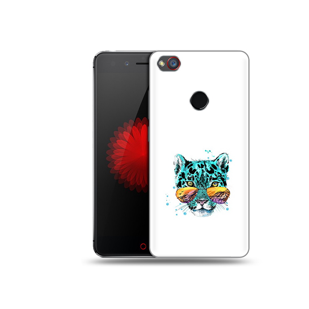 

Чехол MyPads Tocco для ZTE Nubia Z11 голубой лео (PT48017.468.294), Прозрачный, Tocco