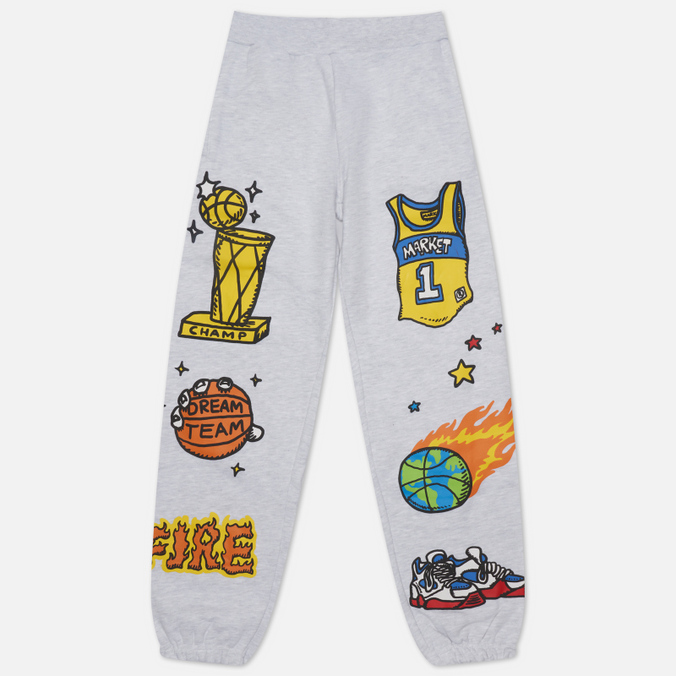 

Мужские брюки MARKET Memorabilia серый, Размер XL, Memorabilia