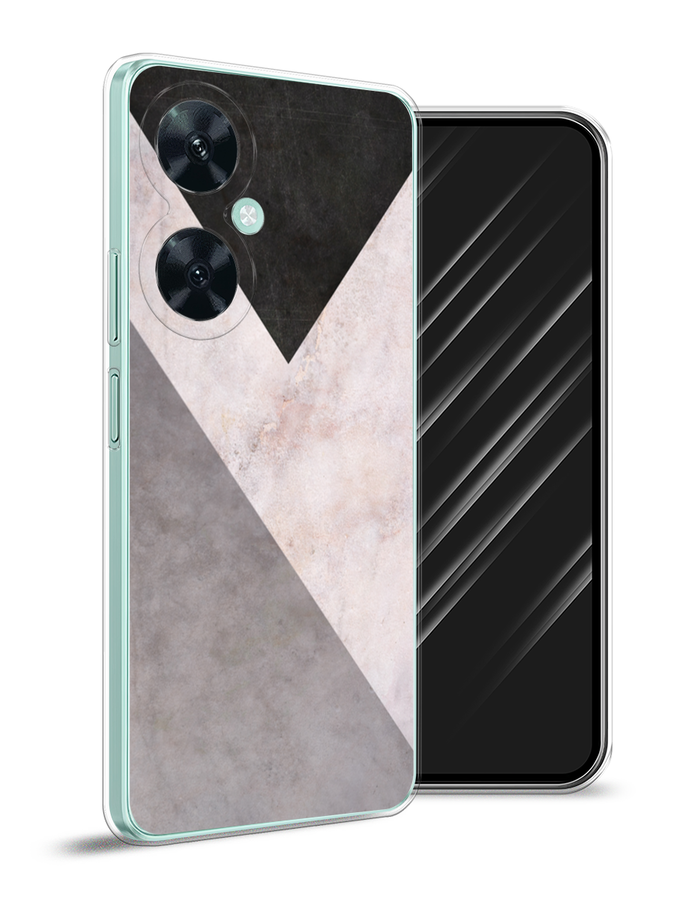

Чехол Awog на Huawei Nova 11i "Геометричный мрамор", Бежевый, 6121750-3
