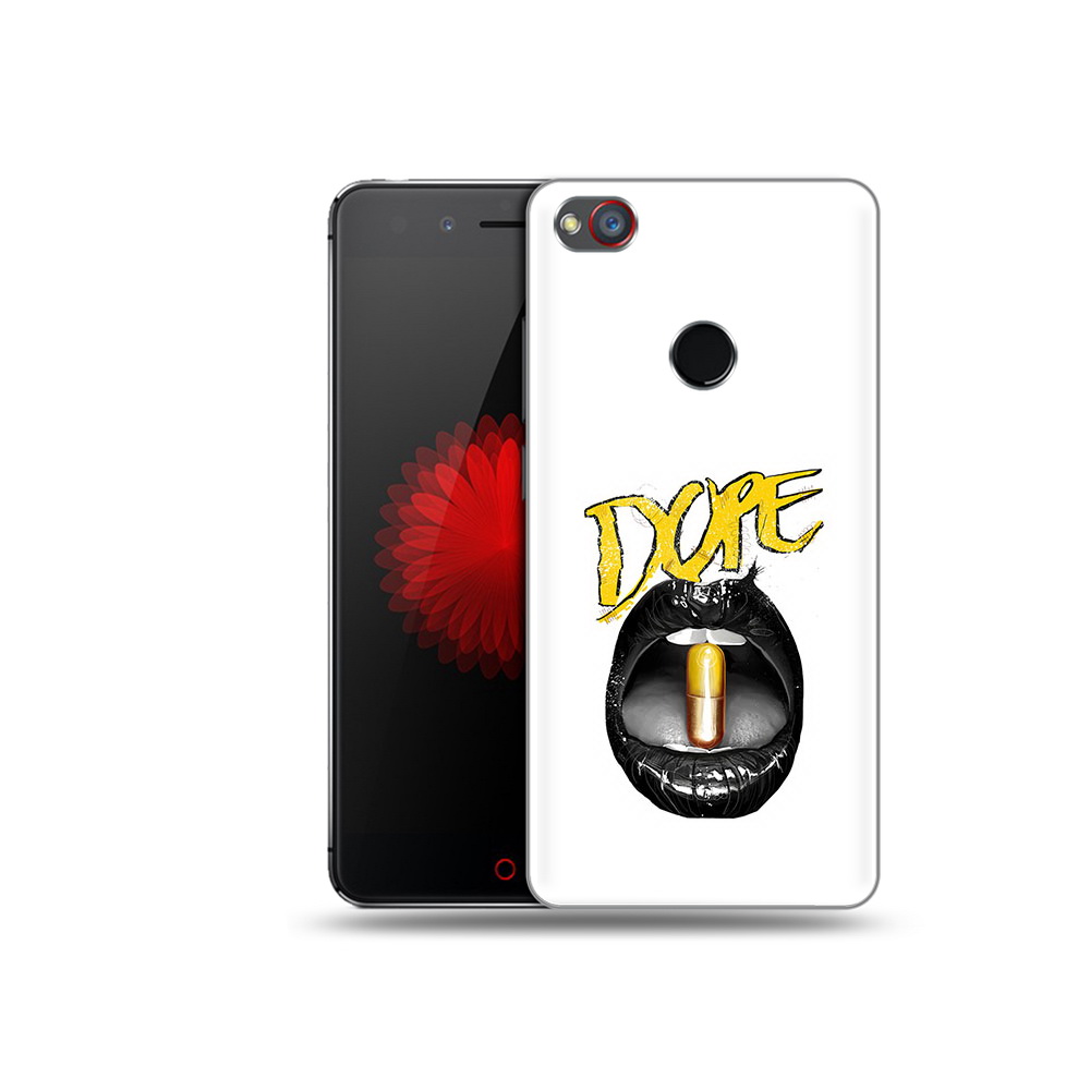 

Чехол MyPads Tocco для ZTE Nubia Z11 губы (PT48017.468.303), Прозрачный, Tocco