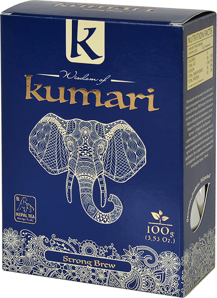 

Чай черный Kumari Strong Tea 100г