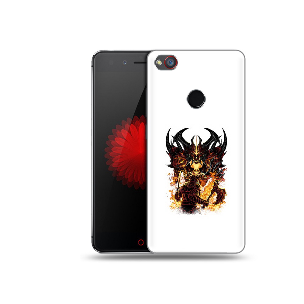 

Чехол MyPads Tocco для ZTE Nubia Z11 демон shadow fiend (PT48017.468.318), Прозрачный, Tocco