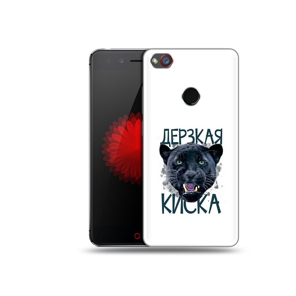 

Чехол MyPads Tocco для ZTE Nubia Z11 дерзкая киска (PT48017.468.319), Прозрачный, Tocco