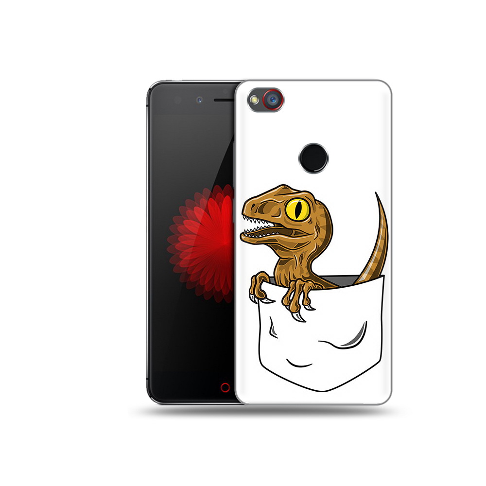 

Чехол MyPads Tocco для ZTE Nubia Z11 динозавр в кармане (PT48017.468.327), Прозрачный, Tocco