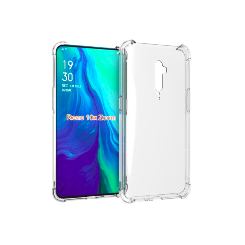 Чехол задняя-панель-накладка-бампер MyPads Tocco для Oppo Reno 10x Zoom с защитой углов пр
