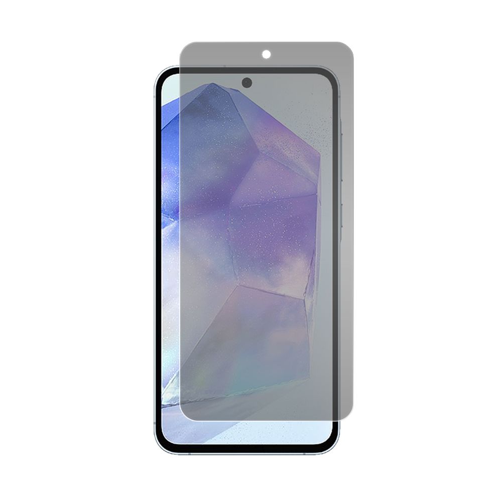 

Стекло защитное гибридное Антишпион Krutoff для Samsung Galaxy A55 5G (A556)