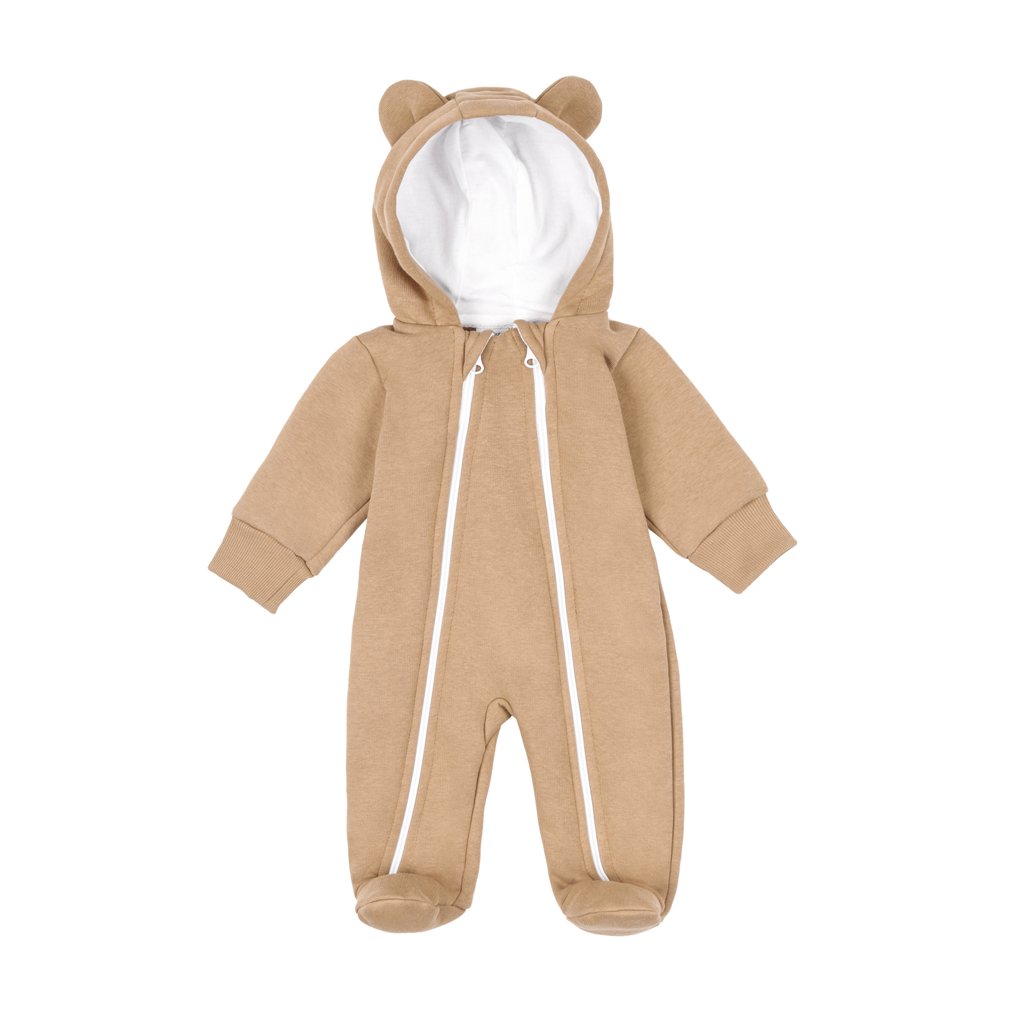 фото Комбинезон детский amarobaby ab-od22-hb302 цв. коричневый р-р. 62