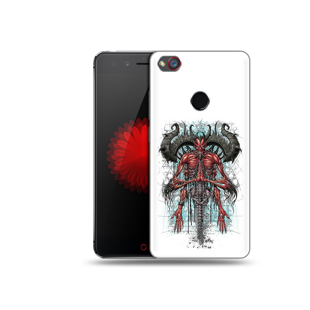

Чехол MyPads Tocco для ZTE Nubia Z11 дьявол (PT48017.468.340), Прозрачный, Tocco