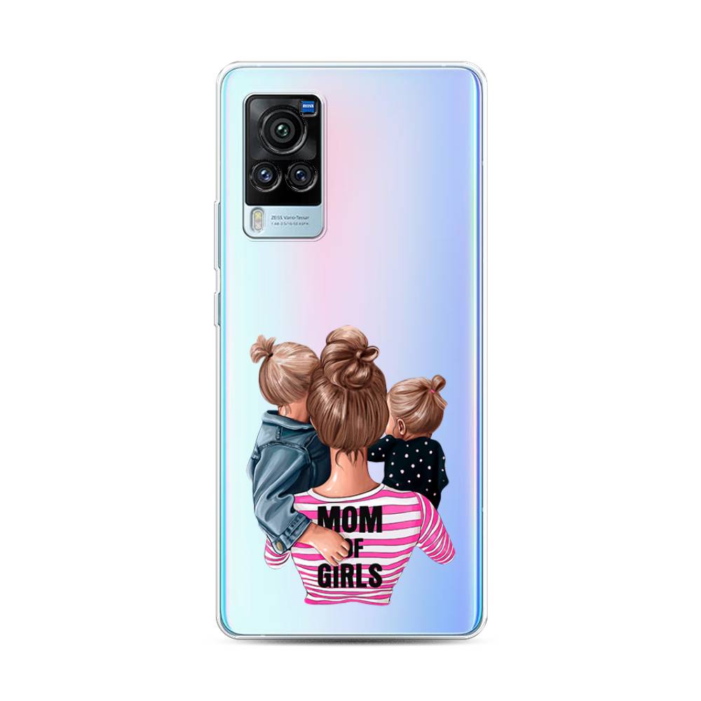 

Чехол Awog на Vivo X60 Pro "Mom of Girls", Разноцветный, 263850-6
