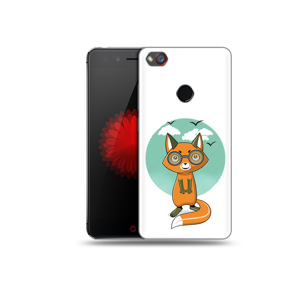 

Чехол MyPads Tocco для ZTE Nubia Z11 задумчивая лиса (PT48017.468.348), Прозрачный, Tocco