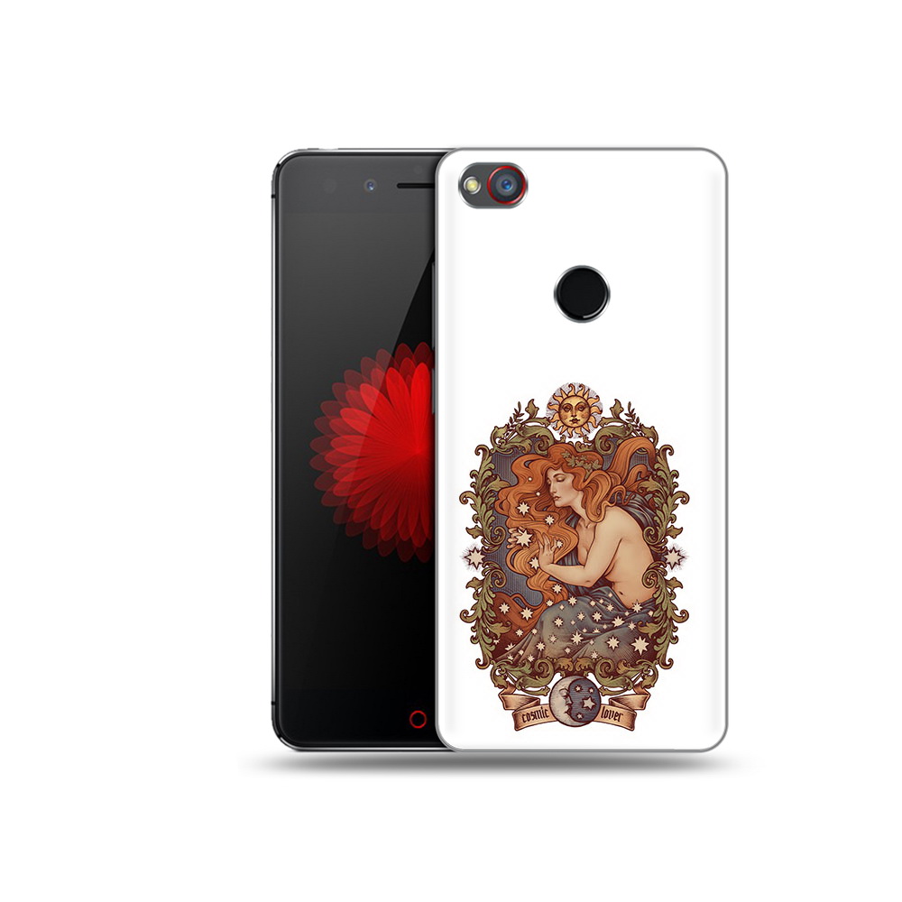 Чехол MyPads Tocco для ZTE Nubia Z11 звездная девушка абстракция (PT48017.468.351)